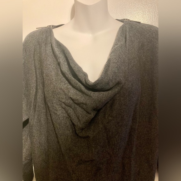 Michael Kors Charcoal Sweater Dress - Picture 3 of 6